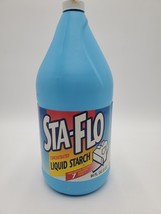 Sta-Flo Liquid Concentrated Liquid Starch 64 Oz Discontinued  2/3 Full - $28.51