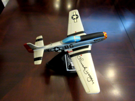 Chuck Yeager Speed Of Sound Ace Pilot Signed Auto P-51 Airplane Beauty - £316.53 GBP