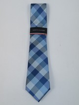 Men's Tommy Hilfiger Tie Classic Woven Silky Feel #Tommy-2 Blue image 3