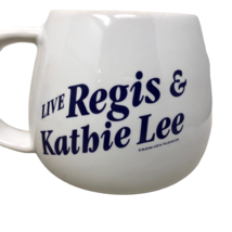 VTG Live Regis &amp; Kathie Lee Wide Base Mug Made In USA Buena Vista Television - £78.89 GBP