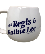 VTG Live Regis &amp; Kathie Lee Wide Base Mug Made In USA Buena Vista Televi... - £78.84 GBP