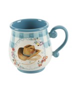 Four (4) Pioneer Woman ~ Novelty ~ TEAL Gingham ~ 16 Ounce Mug Set ~ COW... - $50.00