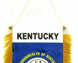K&#39;s Novelties State of Kentucky Mini Flag 4&quot;x6&quot; Window Banner w/Suction Cup - £2.31 GBP