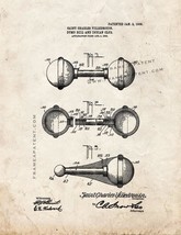 Dumb-bell and Indian Club Patent Print - Old Look - £6.33 GBP+