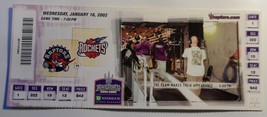 Toronto Raptors Vs. Colorado Rockets 2002 Ticket Stub Air Canada Vintage Collect - £5.46 GBP