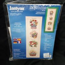 Janlynn Counted Cross Stitch Kit 15 212 Seasonal Baskets 4 Seasons New S... - $28.01