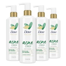 Dove Body Love Body Cleanser Acne Clear 4 Count For Acne-Prone Skin Body... - £55.74 GBP
