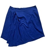 Arlum Royal Blue Indigo Full Asymmetrical Midi Skirt Plus Size 18 NEW Tags - $56.45 CAD