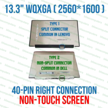 Lp133wq1 Spd2 Lp133wq1 Spd1 Ne133qdm-n60 N133gca-gq1 Rev B1 Lcd Screen Panel - $93.50