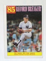 Phil Niekro 1986 Topps #204 New York Yankees MLB Baseball Card - $0.99