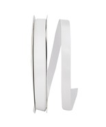 4950-030-03C Double Face Satin Ribbon, 5/8 Inch X 100 Yards, White - $31.99