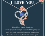 Mother&#39;s Day Gifts for Mom Her Wife, Necklace S925 Sterling Silver I Lov... - $48.62