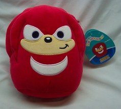 Sonic The Hedgehog Sega Red Knuckles Squishmallows 7" Plush Stuffed Toy New - £15.58 GBP