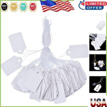 500 Pack Rectangular White Marking Tags with Strings - Elegant Labeling ... - $315.07 MXN