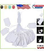 500 Pack Rectangular White Marking Tags with Strings - Elegant Labeling ... - $315.07 MXN