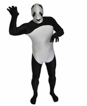 2nd Skin Panda Halloween Costume Bodysuit FULL COVERAGE Morphsuit - NEW! - £3.98 GBP
