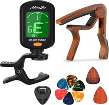 Moreyes Guitar Picks Guitar Capo Acoustic Guitar Accessories, Gc-9 Rosewood - $635.07 MXN