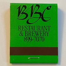 Bluegrass Brewing Co BBC Louisville Kentucky Vintage Matchbook Full Unstruck - £3.85 GBP