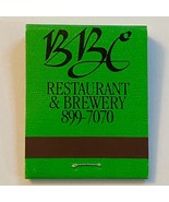 Bluegrass Brewing Co BBC Louisville Kentucky Vintage Matchbook Full Unst... - $4.90