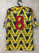 arsenal jersey 1991 1992 1993 away yellow banana ian wright shirt gunners - £59.95 GBP