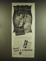 1939 Jergens Lotion Ad - Lovely prelude to Romance - £14.48 GBP