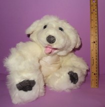 My Puppy Loves Me Dog Plush Plushie Vintage 1992 Tyco White - £35.40 GBP