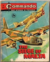 Commando War Stories In Pictures Siege Of Malta 66 Pages No 837 Thompson 1974 - £3.90 GBP