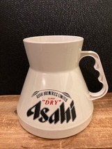 Vintage Asahi No Spill Plastic Mug Breweriana Collectible Japan - £7.45 GBP