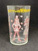 Vintage 1971 Archie Welch&#39;s Glass Jelly Jar Betty Veronica Fashion Show 4&quot; - £7.82 GBP