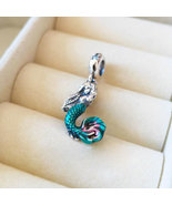 925 Sterling Silver Disney The Little Mermaid Ariel Dangle Charm Bead Pe... - $16.99