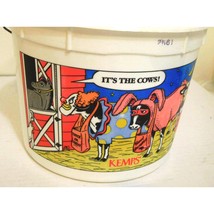 Kemps Ice Cream Halloween Its the Cows Bucket Pail Vintage - $34.64