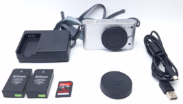 Nikon 1 J1 Digital Camera Silver Edition Bundle *NO LENS* - $69.40