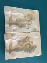 Alberta  #A245 - Santa Mouse in Chimmey Ornament Ceramic Mold - $5.50