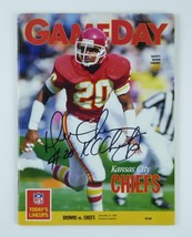 Deron Cherry Signed Autographed 1989 NFL GameDay Magazine Kansas City Chiefs - £31.17 GBP
