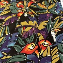 Fabric Alexander Henry Collection 2 Yds 44” Wide Toucans Tropical Rainforest - £16.12 GBP