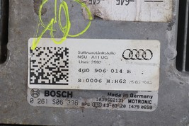 Audi Engine Computer Control Module DME ECM ECU PCM 4G0-906-014B image 3