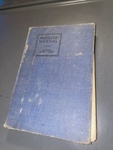 privates&#39; manual colonel moss 1916 2nd Printing - $15.90
