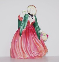 Gorgeous Vintage Royal Doulton England Lady Charmian 8&quot; Lady Figurine No Hn Mark - £97.85 GBP