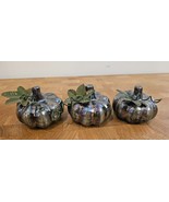 2003 Autumn Accents Ceramic Pumpkins by Jo-Ann Stores - Lot of 3 Pumpkins! - £15.26 GBP