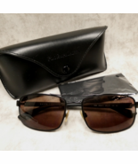 POLO Ralph Lauren Black Metal Sunglasses FRAMES w/Case PH3086 9038/71 58... - $908.22 MXN