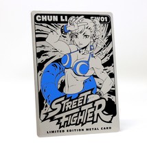 UDON Street Fighter Chun Li Swimsuit Metal Card 2024 SW01 Limited Edition SDCC - £78.62 GBP