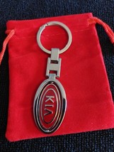 Kia Spinning Logo Metal Logo Keychain - $184.40 MXN