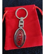 Kia Spinning Logo Metal Logo Keychain - $182.10 MXN
