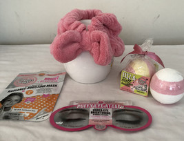 5XSoap &amp; Glory Puffy Eye mask,radiance Boos+vitamin C Mask,toweling Head... - $10.39