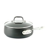 All-Clad HA1 Hard Anodized Nonstick Sauté Pan 4 Quart Induction Oven Bro... - $1,028.64 MXN+