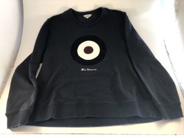 Ben Sherman Sweatshirt Velour TARGET THE WHO KEITH MOON MOD Mens Sz L/XL - £22.94 GBP