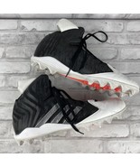 Adidas Filthy Quick Football Cleats Mens Size 12 Black White Pre-Owned - £30.03 GBP