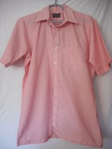 Vintage Red White Short Sleeve Shirt  Mr Witt USA - $39.98