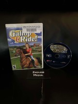 Gallop and Ride Nintendo Wii Item and Box Video Game - $7.28