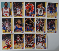 1991-92 Upper Deck Low Series 1 Detroit Pistons Team Set Of 14 Basketball Cards - £3.13 GBP